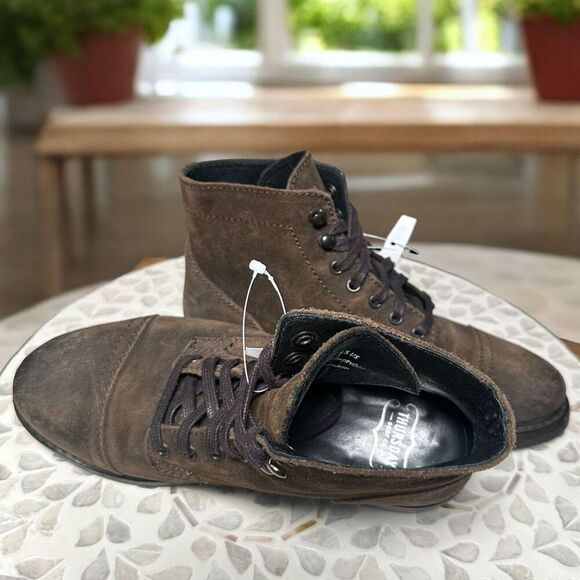 Thursday Boot Co. Women’s Captain Boots GoodYear Welt Lace-Up Cap Toe Size 6.5 - Picture 9 of 16